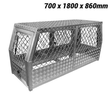 steel dog box for ute|removable dog cage for ute.